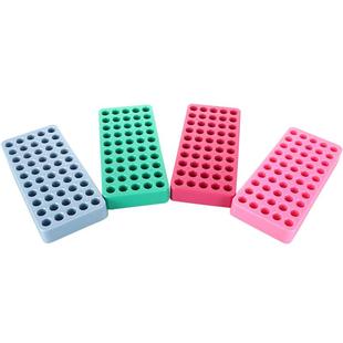 塑料冻存管架离心管架50孔 1.5ml/2ml样品管架微量离心管架冷冻管架