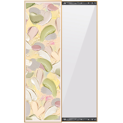 玄关卧室可隐藏穿衣镜装饰画