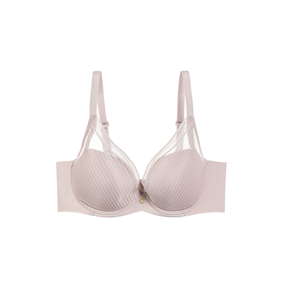 Comfit大胸显小睫毛蕾丝内衣