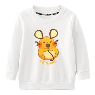 咚咚鼠精灵宝可梦联名游戏周边圆领卫衣男女儿童装学生款长袖衣服
