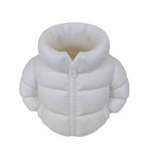 创意羽绒服笔筒杯套杯垫爆款教室桌面笔筒创意3d打印桌面学生文具