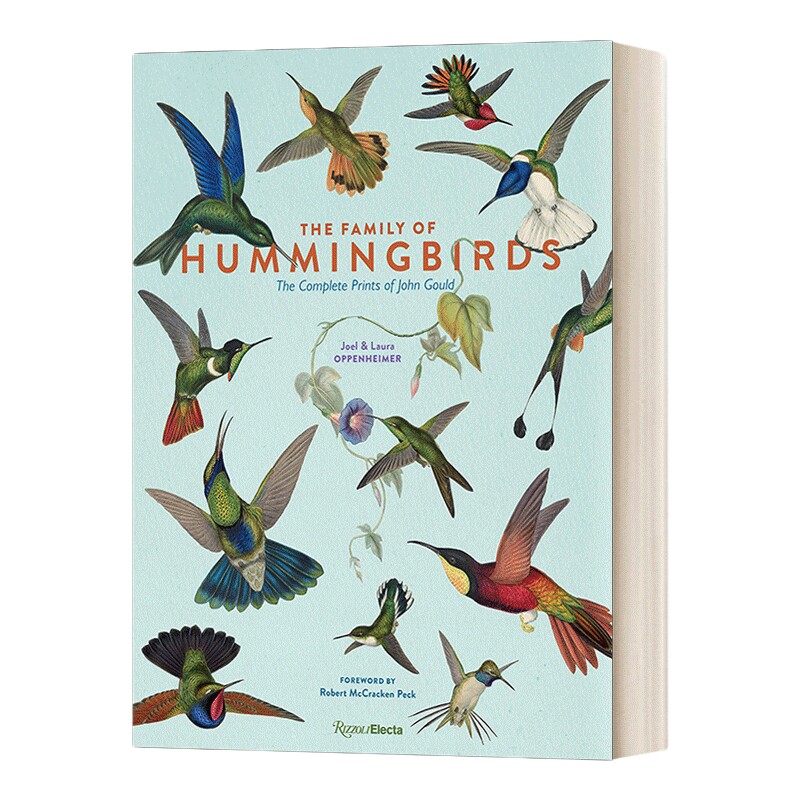 英文原版 The Family of Hummingbirds 蜂鸟家族 插图 精装 英文版 进口英语原版书籍