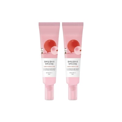 韩国直邮OLIVE YOUNG专享 roundlab柔恩莱独岛山茶花胶原蛋白防晒