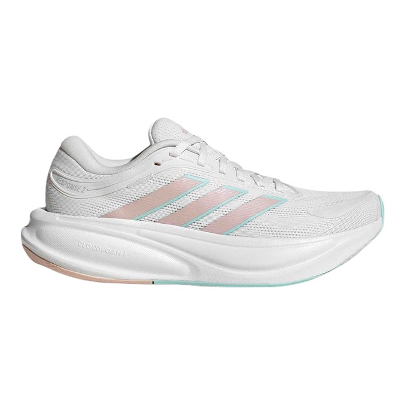 Adidas阿迪达斯女鞋2026春新品运动训练回弹缓震透气跑步鞋KJ1765