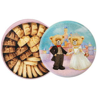 香港特产珍妮曲奇聪明小熊饼干礼盒新年送礼年货饼干进口零食食品
