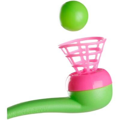 80后童年怀旧气息训练吹球智力