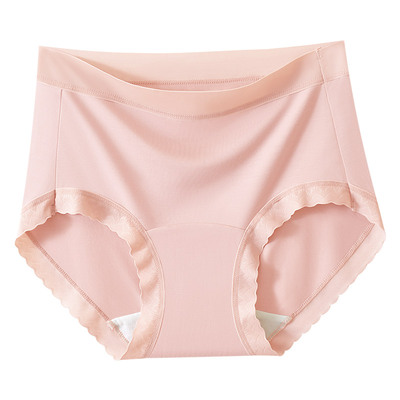莫代尔加长裆纯棉女士内裤