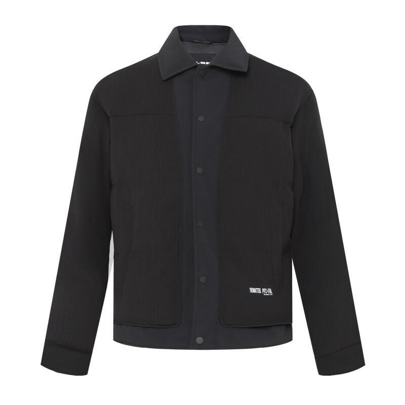 利郎官方翻领拒水白鸭绒羽绒服