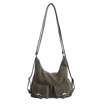 多学院风大容量双肩背包