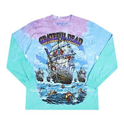 正版GratefulDead扎染T恤现行版