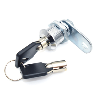 梅花铜钥匙转舌锁平面圆形弹子锁信箱锁保管箱应急锁铁皮柜邮箱锁