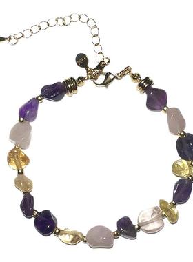 天然石串珠手链女时尚百搭