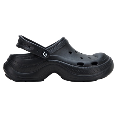 GOTO开口笑增高厚底洞洞鞋