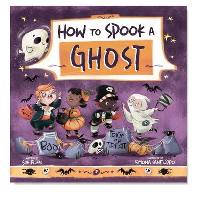 【预售】如何吓唬鬼魂英文儿童绘本节日庆典进口原版外版书精装3岁-6岁How to Spook a GhostFLIESSSky Pony