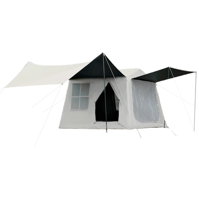 户外别墅充气小屋全黑胶带天幕帐