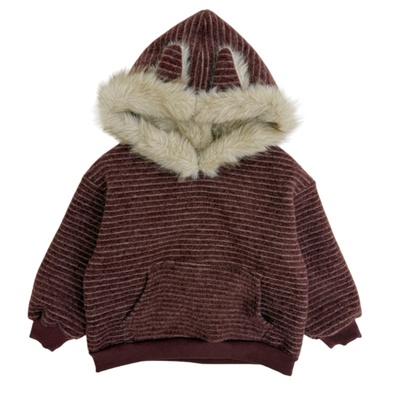 男童秋冬季加绒加厚卫衣