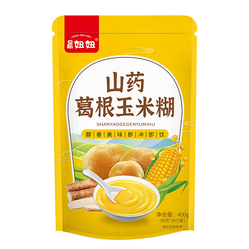 山药葛根玉米糊无加糖冲泡即使
