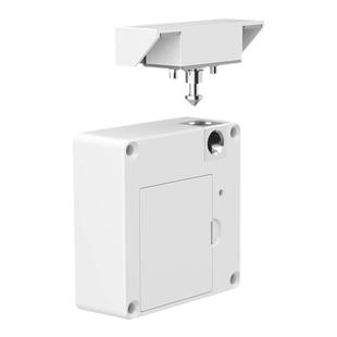 免打孔柜子锁 隐形NFC抽屉锁暗装衣柜双平开对开柜门智能衣柜锁