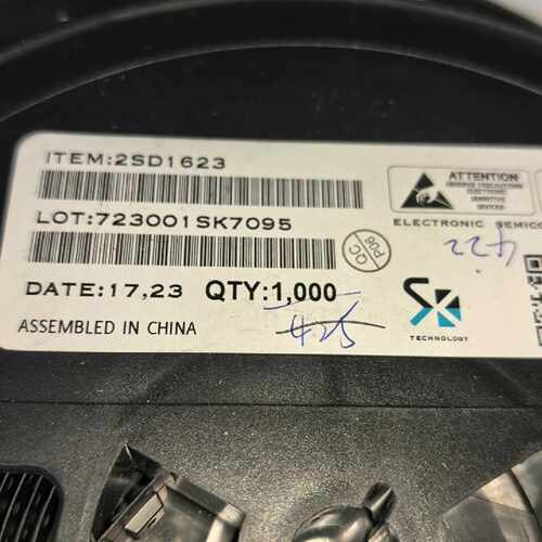议价SK时科2SD1623贴片三极管，一盘422个。原装正品，全