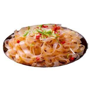 水晶凉皮各种凉拌菜干货大全专用非绿豆粉条宽粉皮商用即食材凉菜