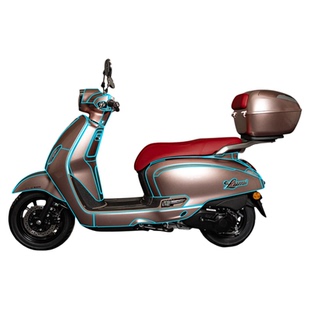 适用于25款豪爵Lumi125隐形车衣贴纸TPU防水保护贴膜摩托车改装件