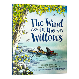 柳林风声 90周年纪念版绘本图画书 英文原版 Wind in the Willows Anniversary Gift Picture Book E.H.谢泼德插画 进口英语书籍