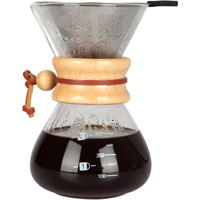 咖啡手冲杯滤网免滤纸玻璃分享