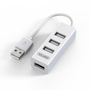 优越者usb扩展器2.0分线器打印机笔记本台式电脑hub分线器一拖多接口集线器可充电转换器