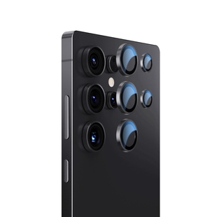 蓝猩适用三星s25ultra镜头膜S25edge全覆盖s25后摄像头高清大防摔Galaxys贴s25+手机AR增透保护圈钢化玻璃