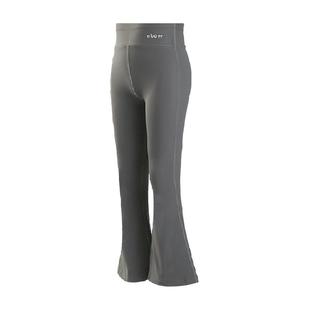 ebaer女童鲨鱼裤春秋冬款儿童运动休闲加绒打底裤修身喇叭瑜伽裤