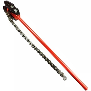 B型链条管子钳消防管链钳扳手重型加长水管管道大力钳900-1500MM