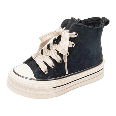 小米步女童冬季二棉板鞋