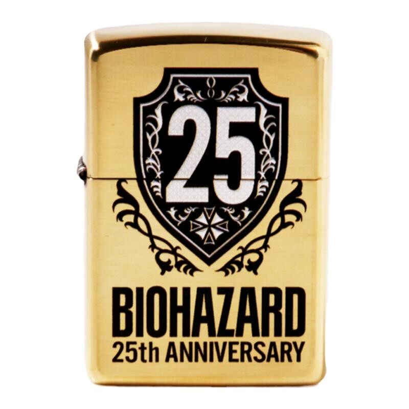 zippo生化危机联名黄铜收藏火机