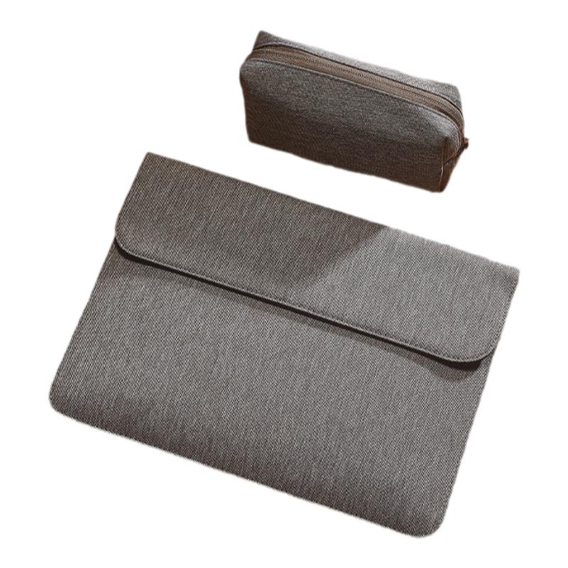 适用苹果macbook内胆包pro13笔记本mac13.3寸电脑15.6联想小新air14电脑包12防震16帆布保护套15.4英寸轻薄