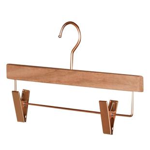 香樟木裤架裤夹衣架家用挂衣原木宽肩无痕衣撑西装木头衣挂木衣架