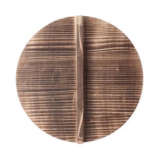 老式木锅盖实木家用厨房通用木头木质圆形炒锅大铁锅平底锅杉木盖