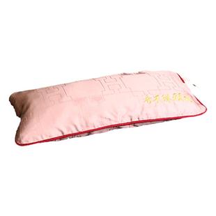 枕老大香木珠圆柱硬枕芯垫脖子糖果颈椎枕头可调高度43*15*7.5cm