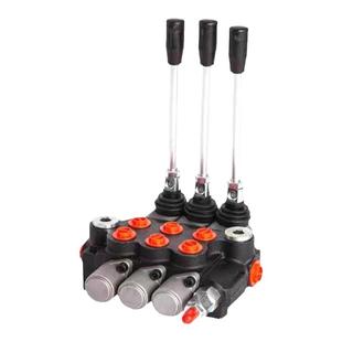 保加利亚款P40/P80/P120系列整体式高压多路换向阀直动式溢流阀