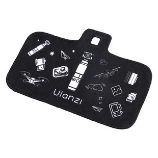 Ulanzi优篮子 适用大疆Pocket3挂绳抱抱布魔术百贴布保护套运动相机配件斜跨肩带防丢绳镜头保护壳便携收纳包