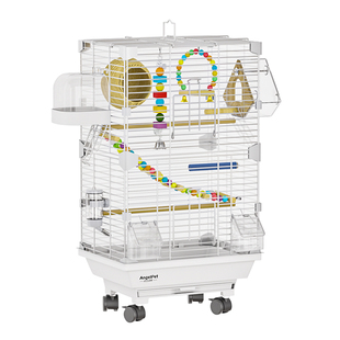 鸟笼鹦鹉笼子家用珍珠玄凤八哥带繁殖箱大号专用豪华别墅专用鸟笼