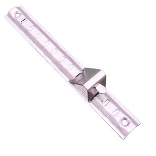 加厚天梯条冰箱层架支撑边条壁冷藏冷柜隔层板固定支架不锈钢卡条