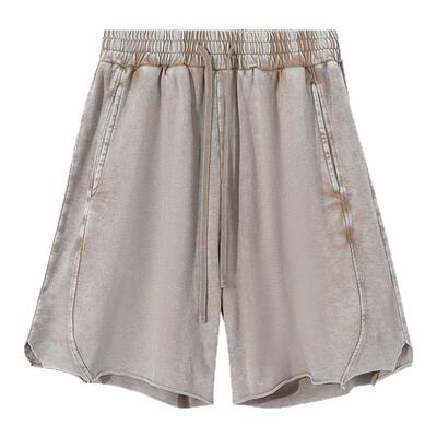 IT'S5cm美式不规则休闲五分裤