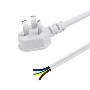 三芯电线超薄插头10A国标带线家用工业接线电源延长线DIY插座排插