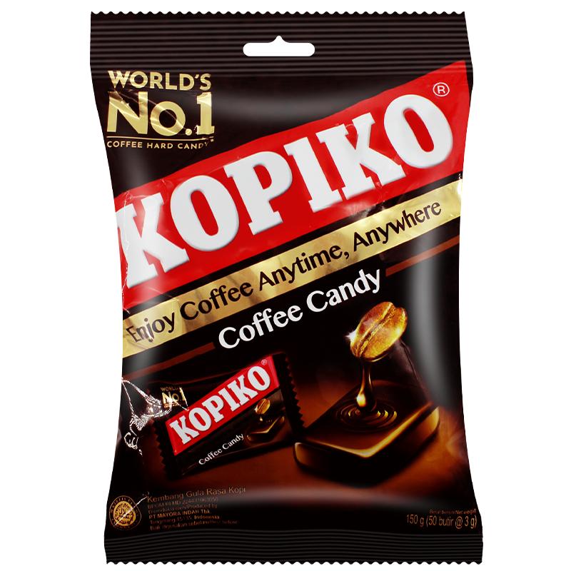 kopiko可比可卡布奇诺味咖啡糖韩剧同款进口糖果原味即食硬糖零食