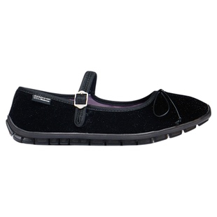 RockfishWeatherwear春季缎面芭蕾风时尚平底一字带玛丽珍鞋女鞋