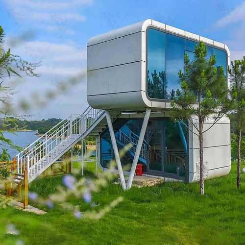 集装箱集成移动房屋 网红双层苹果仓 移动星空房商铺民宿小屋别墅