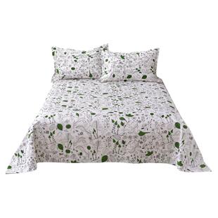 田园风 小鸟布料纯棉加厚帆布四季布沙发窗帘布老粗布布料可加工