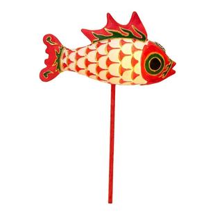 大魚徽州魚灯发光鱼灯冰箱贴国潮手持鱼灯伴手纪念品非遗礼物