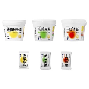 俘获G12毛球克星猫咪助化排毛球磨牙毛草宠物猫零食鱼油冻干粒