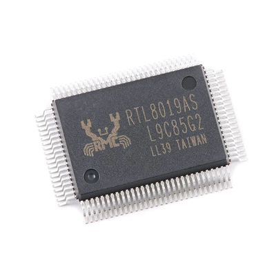 原装正品 RTL8019AS-LF 封装:TQFP-100 全双工以太网控制器芯片IC
